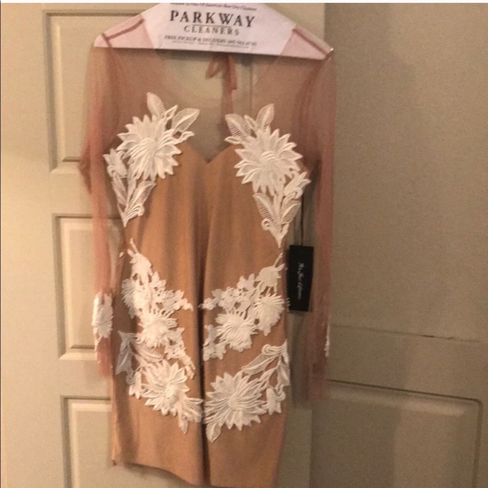 NWT For Love and Lemons Balmy Night Mini Dress Size S - Picture 5 of 8